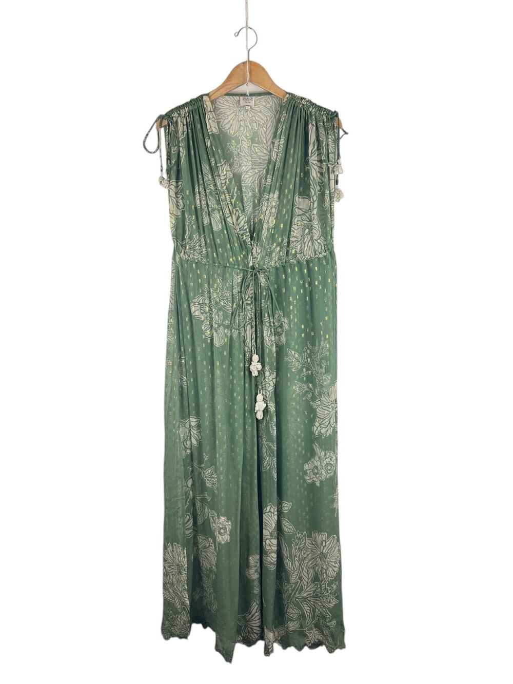 Hemant & Nandita Flowy Lurex Kaftan